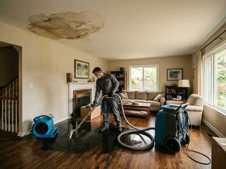 attic-pipe-burst-ceiling-drip-008 — frequently asked questions, Water Damage Restoration & Carpet Care in Franklin, TN